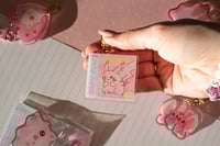 Image 2 of Acrylic Pink Pika Game Box Keychain