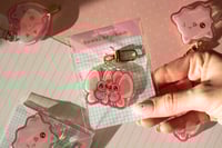 Image 1 of Acrylic Butterfree in Love Butterfly Keychain
