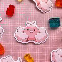 Image 8 of Ultra Glossy Pink Swablu Sticker