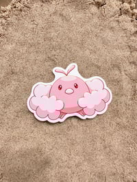 Image 9 of Ultra Glossy Pink Swablu Sticker