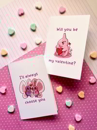 Image 8 of Butterfree Valentine Greeting Card With Pink Envelope 4x6