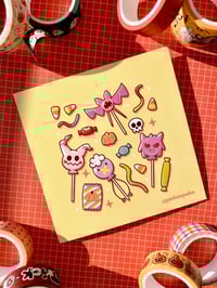 Image 1 of Halloween Poke Candy Print 4.5x4.5