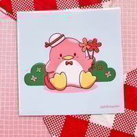 Image 3 of Pink Tuxedo Sam Print 4.5x4.5