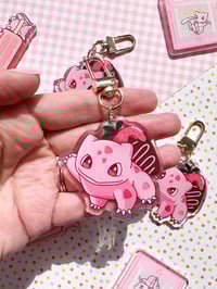 Image 7 of Acrylic Strawberry bulba Cartridge Keychain