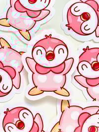 Image 2 of Ultra Glossy Piplup Vinyl Die-cut Sticker