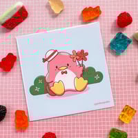 Image 1 of Pink Tuxedo Sam Print 4.5x4.5