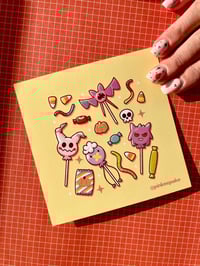 Image 5 of Halloween Poke Candy Print 4.5x4.5