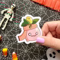Image 5 of Ultra Glossy Pink Autumn Smoliv Halloween Sticker