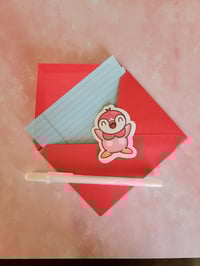 Image 7 of Ultra Glossy Piplup Vinyl Die-cut Sticker