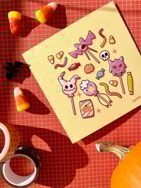Image 6 of Halloween Poke Candy Print 4.5x4.5