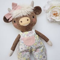 Image 4 of Highland Cow Doll Sewing Pattern and Tutorial