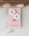 Image of Vanilla Flower Statement Stud