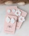 Image of Vanilla Diamond Summer Statement Stud