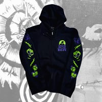 Image 2 of Oogie Boogie Zip Hoodie