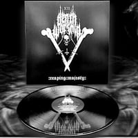 Image 2 of DEATH WORSHIP - Reaping Majesty 12" BLACK VINYL 