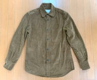 Image 1 of S.E.H Kelly made in England corduroy spread collar shirt, size S