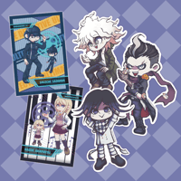 Image 1 of Danganronpa Prints + Stickers