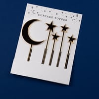 Image 5 of  Celestial Cupcake Toppers by Suzanne Oddy