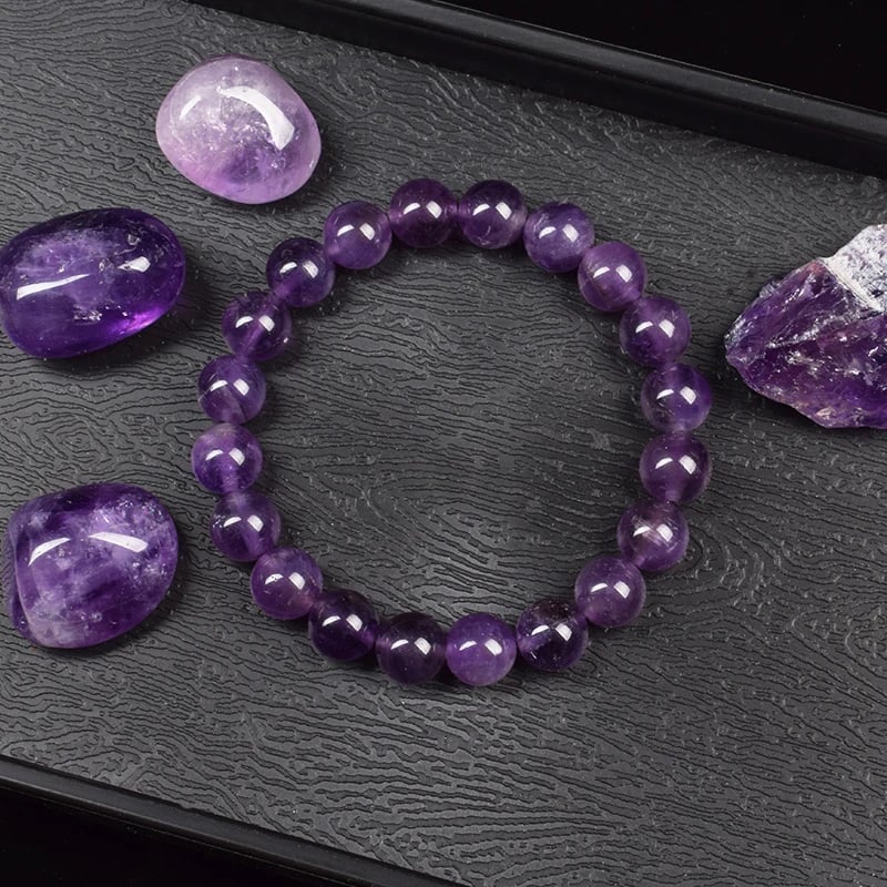 Image of Amethyst Crystal Bracelet 