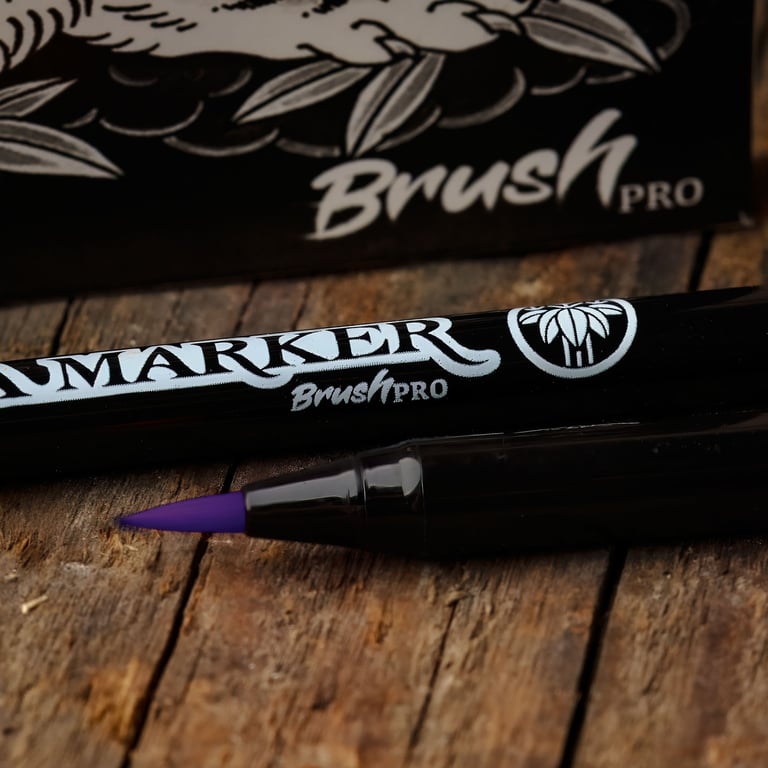PACK TORA MARKER BRUSH PRO RINDO VIOLET