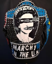 Image 2 of SEX PISTOLS CUSTOM PUNK BIKER JACKET