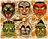 HALLOWEEN MASKS (VOL 3)
