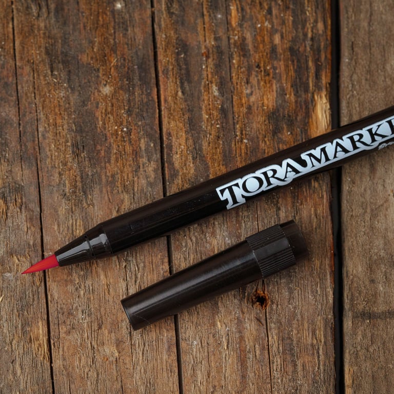 PACK TORA MARKER BRUSH PRO CHI RED Image 3