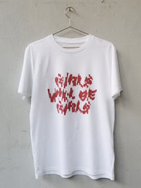 Girls Will Be Girls Tshirt - Red Print