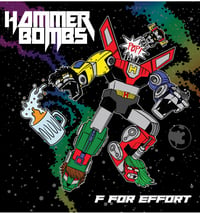 Image 1 of **PRE-ORDER ** 12" Vinyl LP - Hammerbombs - "F for Effort"  