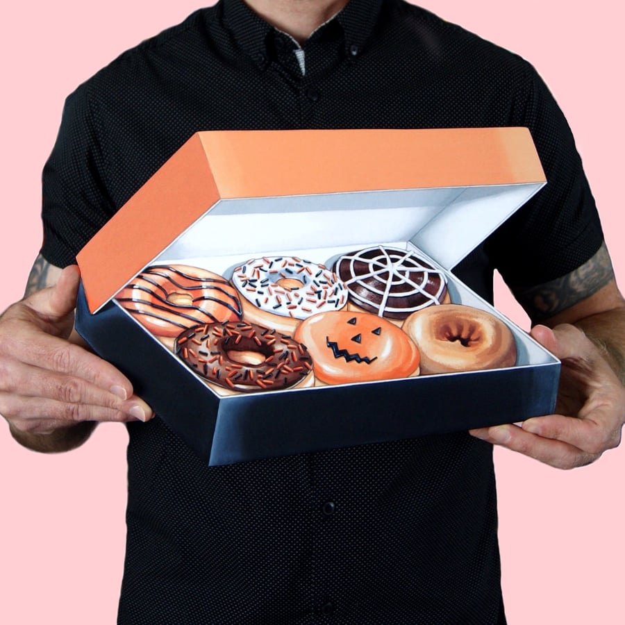 Image of Halloween Donuts plaque