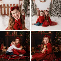 Christmas Sessions 2024 (Snowy Tree Farm and Cosy Fireplace)