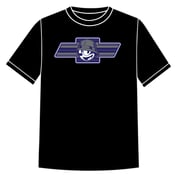 Image of BLUE CHEVY FELIX BLACK TSHIRT
