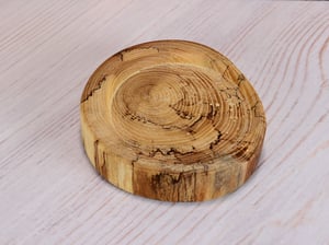 Image of Ash Wooden Spoon Rest, Kitchen Wood Spoon Holder, Rustic Kitchen, Unique Wedding Gift