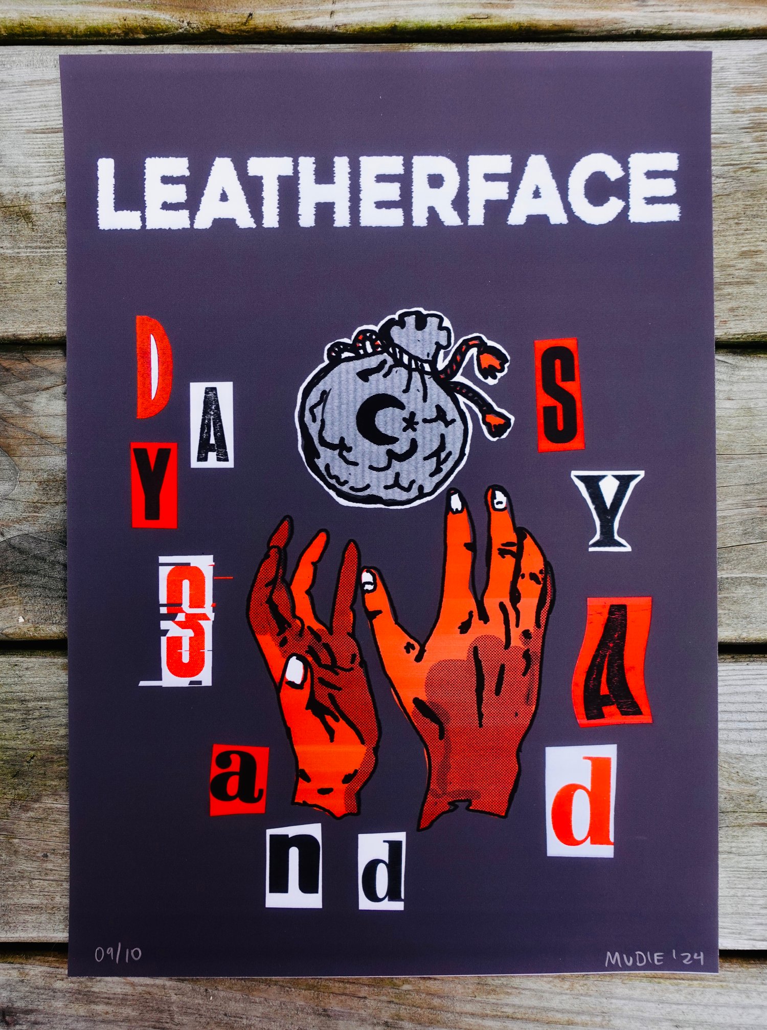 Image of Leatherface x MUDIE ART PRINTS 