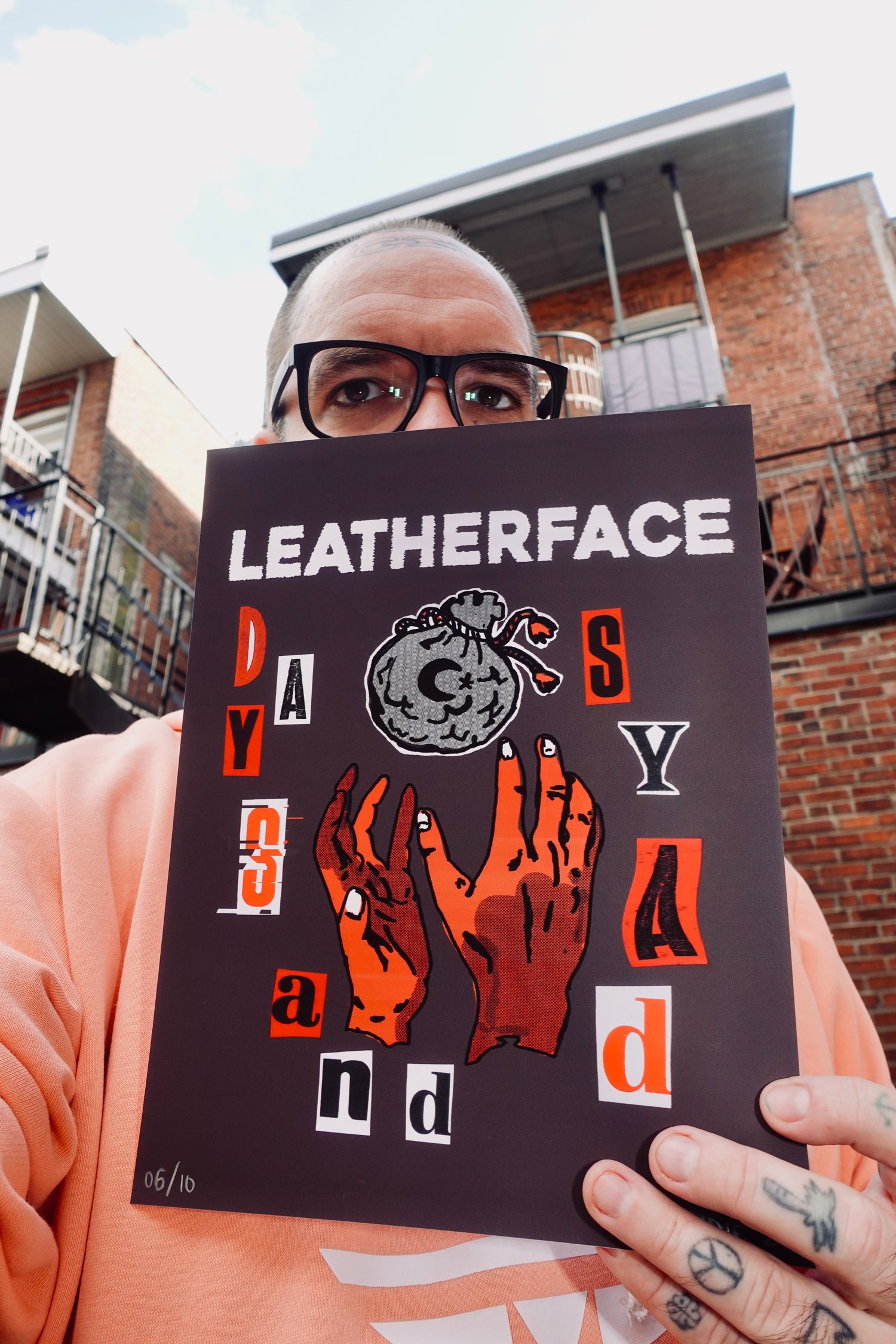 Image of Leatherface x MUDIE ART PRINTS