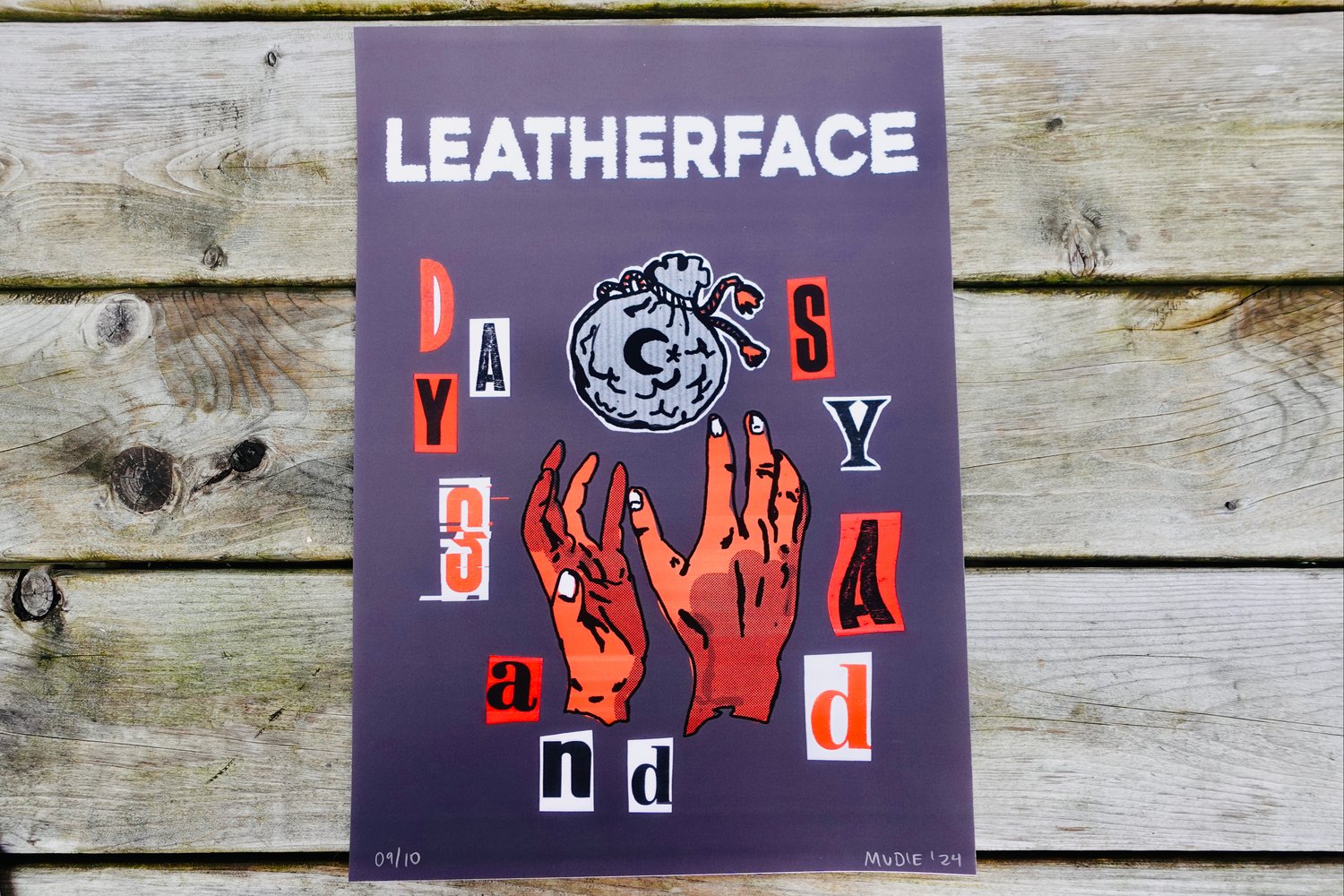 Image of Leatherface x MUDIE ART PRINTS 