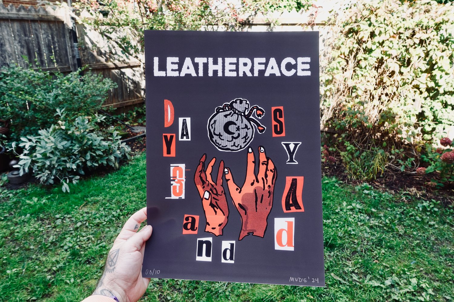 Image of Leatherface x MUDIE ART PRINTS 