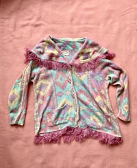 Image 4 of 1980's Chimayo style cardigan