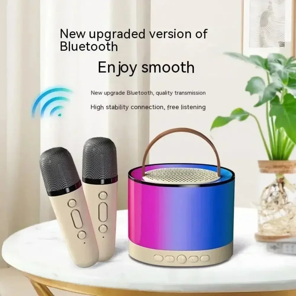 MSL Wireless Bluetooth Speaker with Microphone RGB Portable Music Player
