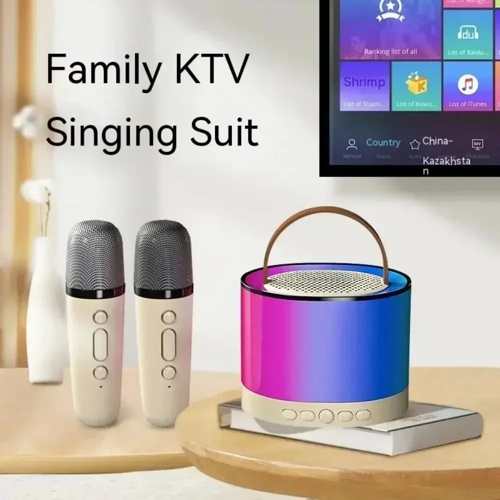 MSL Wireless Bluetooth Speaker with Microphone RGB Portable Music Player