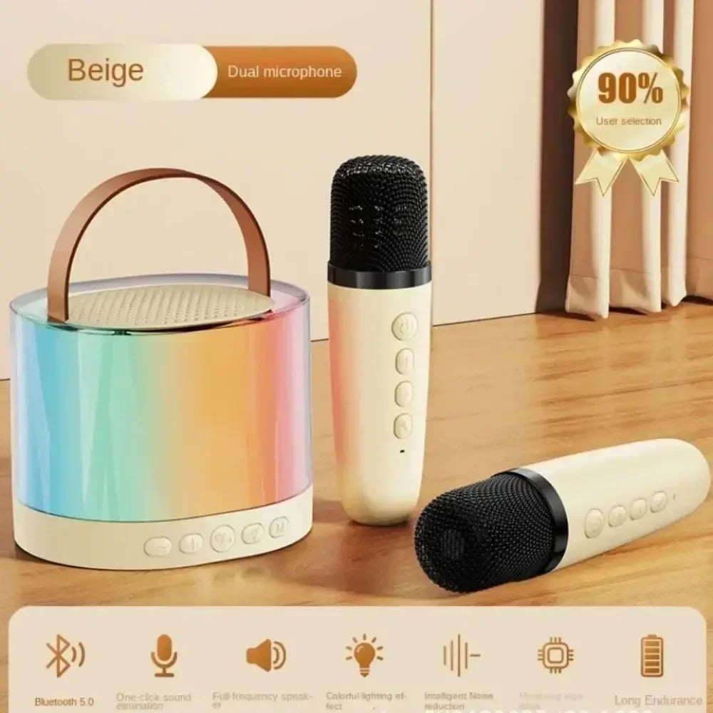 MSL Wireless Bluetooth Speaker with Microphone RGB Portable Music Player