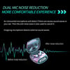 MSL Invisible Bluetooth Earbuds with Mic - IPX5 Waterproof, HiFi Sound