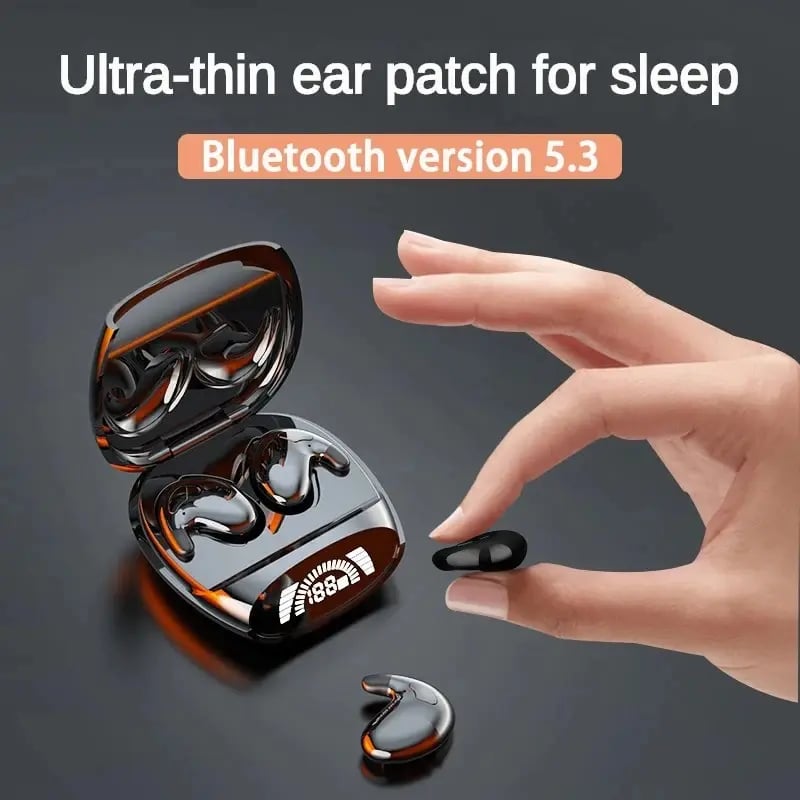 MSL Invisible Bluetooth Earbuds with Mic - IPX5 Waterproof, HiFi Sound