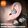 MSL Invisible Bluetooth Earbuds with Mic - IPX5 Waterproof, HiFi Sound
