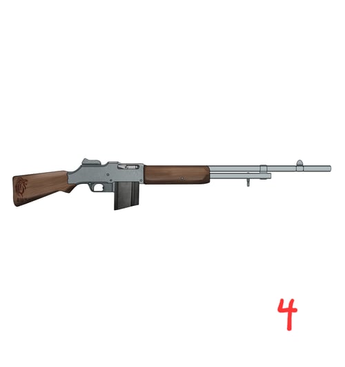 Image of The BIG 5 Rifle set 