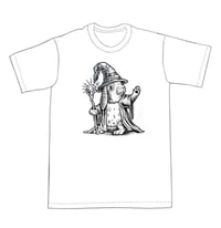 Image 1 of Bunny Wizard T-shirt **FREE SHIPPING**