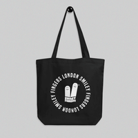 Smiley Fingers Tote Bag