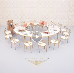 Image of Kids luxury table set with luxury chairs and table package 