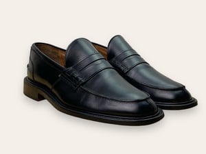 Image of James black calf VINTAGE by Tricker's