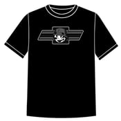Image of GREY CHEVY FELIX BLACK TSHIRT